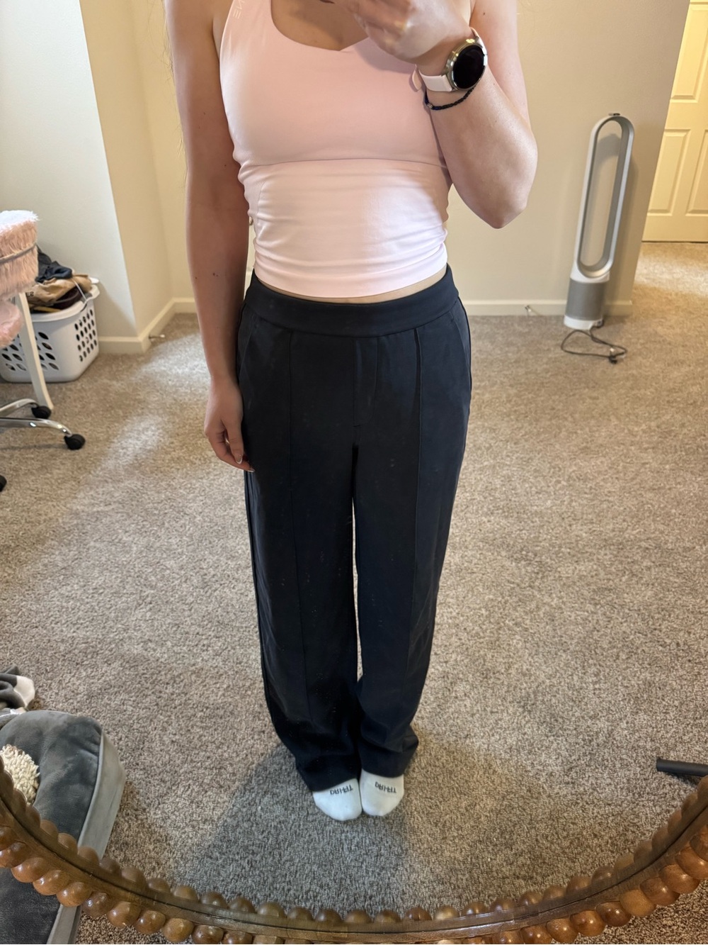 Lululemon Softstreme Pintuck Mid-Rise Pants XS Regular 31” Black - Picture 2 of 8